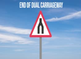 end-of-dual-carriageway-uk