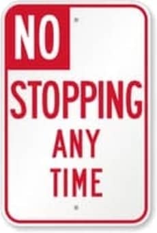 no-stopping-sign-means